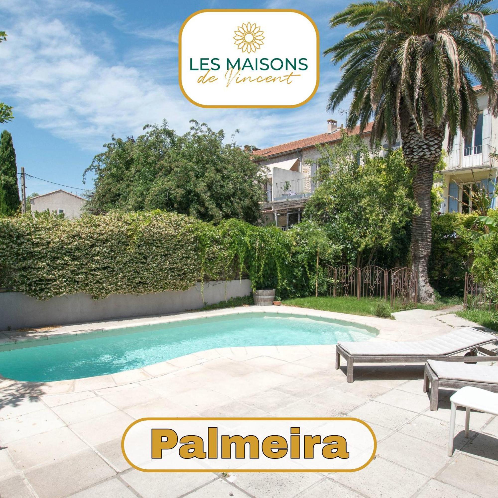 Palmeira, Piscine - Parking - Clim Arlés Exterior foto